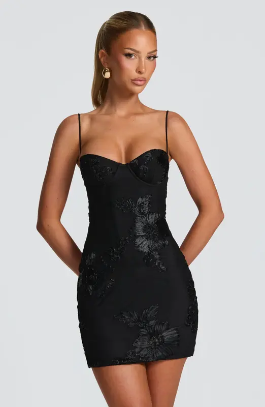 MINIVESTIDO NEFERTITI - NEGRO
