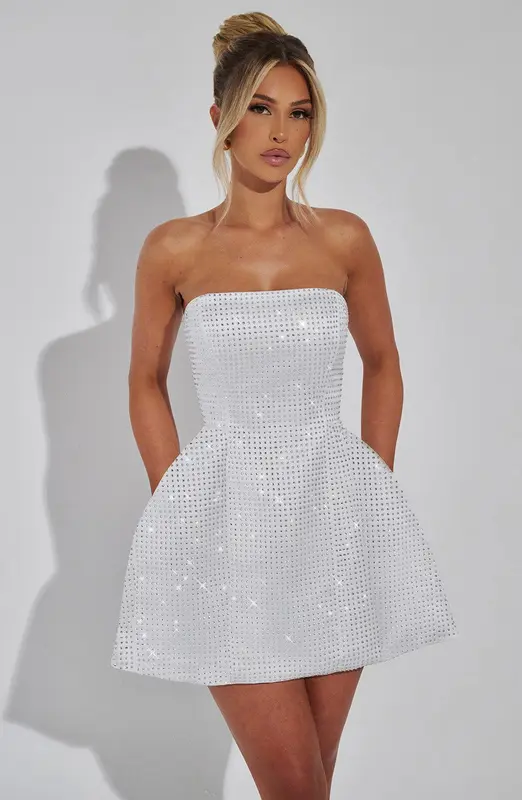 MINIVESTIDO PALOMA - MARFIL