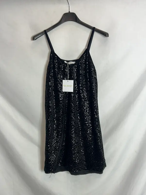 MISS APPLETON. Vestido corto lentejuelas Tu(s)