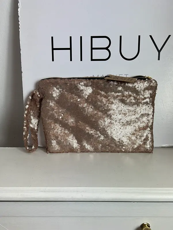 MOLLY BRACKEN. Cartera de mano mini lentejuelas