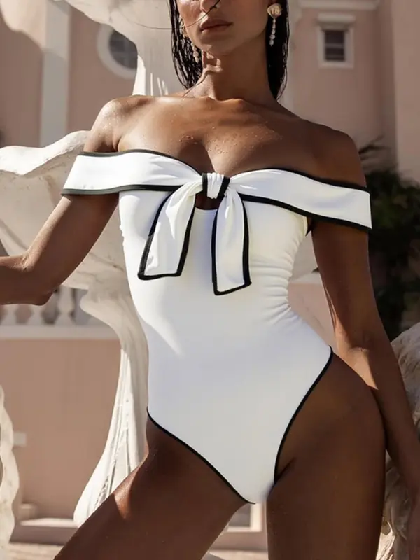 Monaco | Off-Shoulder Swimsuit