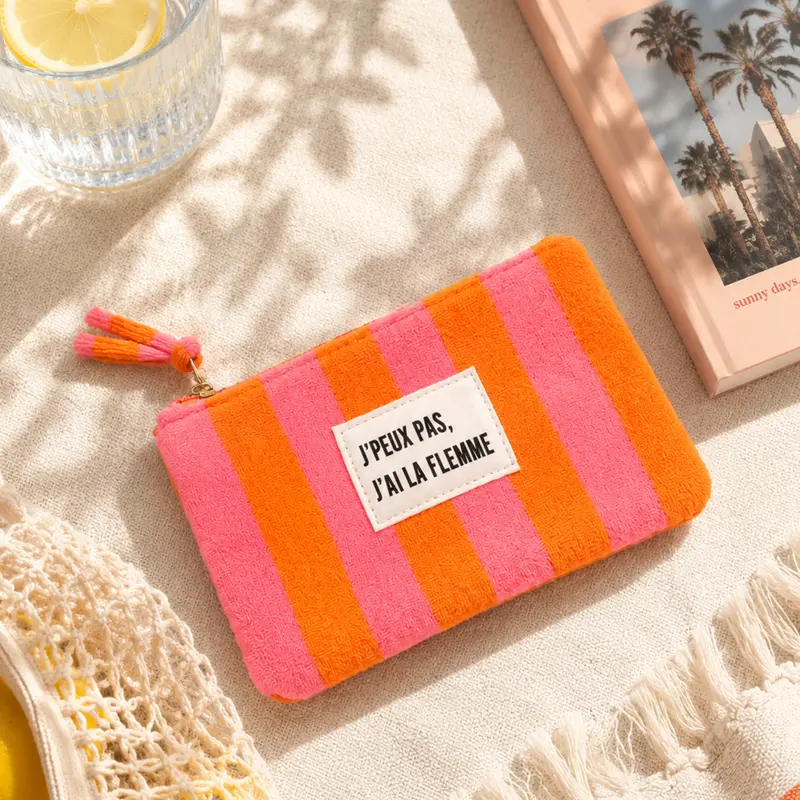 Monedero Naranja-Rosa