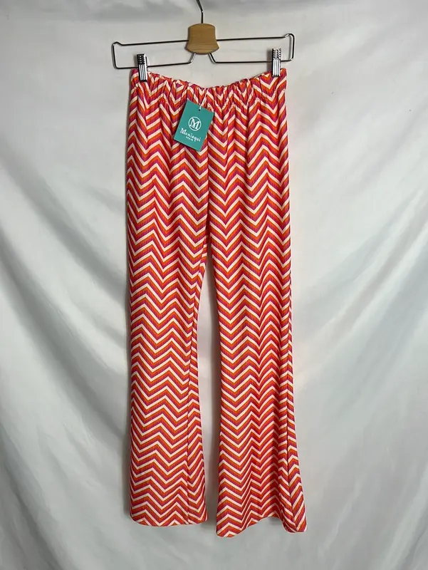 MONISQUE. Pantalón rayas colores T.u(s)