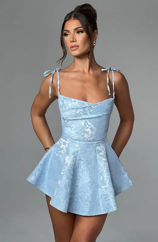 MONO VESTIDO EMMIE - AZUL