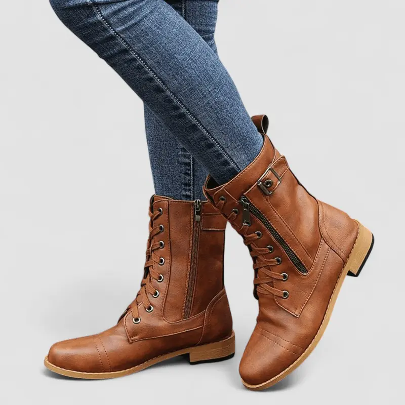 Natalia | Buckled Western Boots
