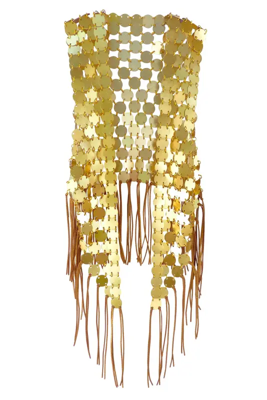Neve Waistcoat - Gold
