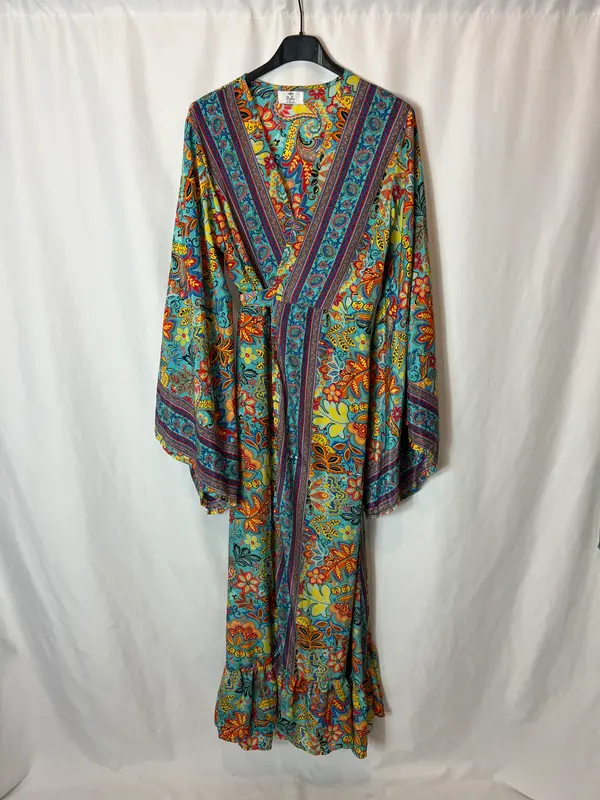 NOLA BY BIJUSOL. Vestido largo cruzado Tu(s)