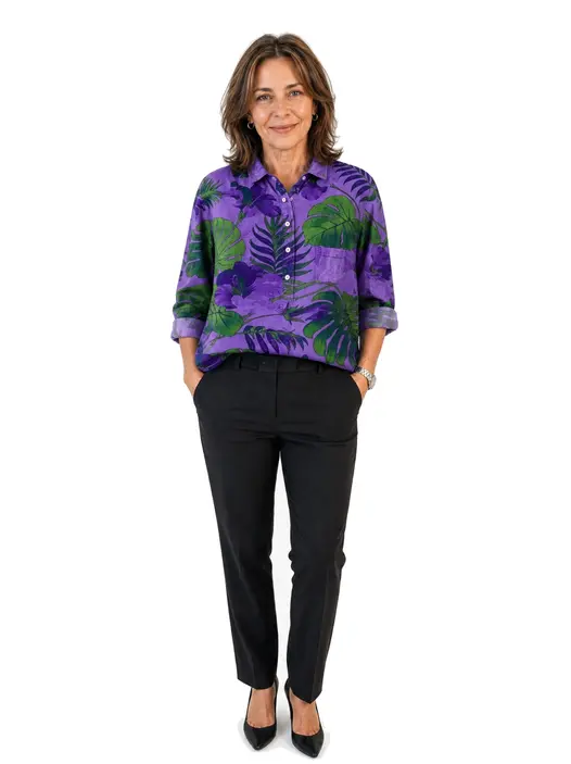 Olalla | Blusa Transpirable Estampada