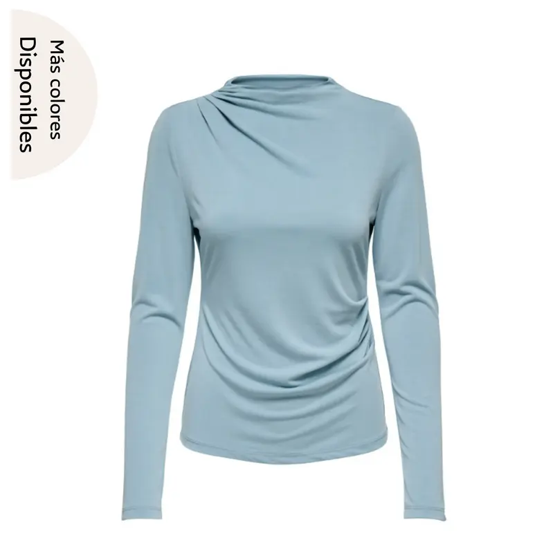 ONLFREE L/S DRAPE TOP JRS