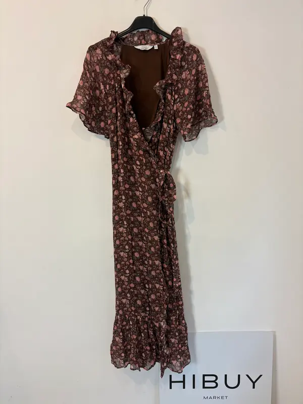 & OTHER STORIES. Vestido largo estampado cruzado