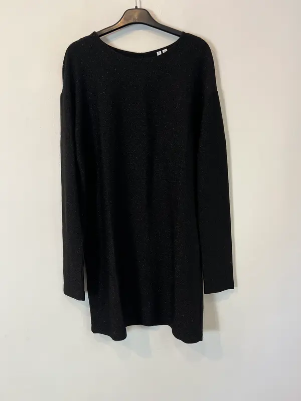 &OTHER STORIES. Vestido negro hilos T.34