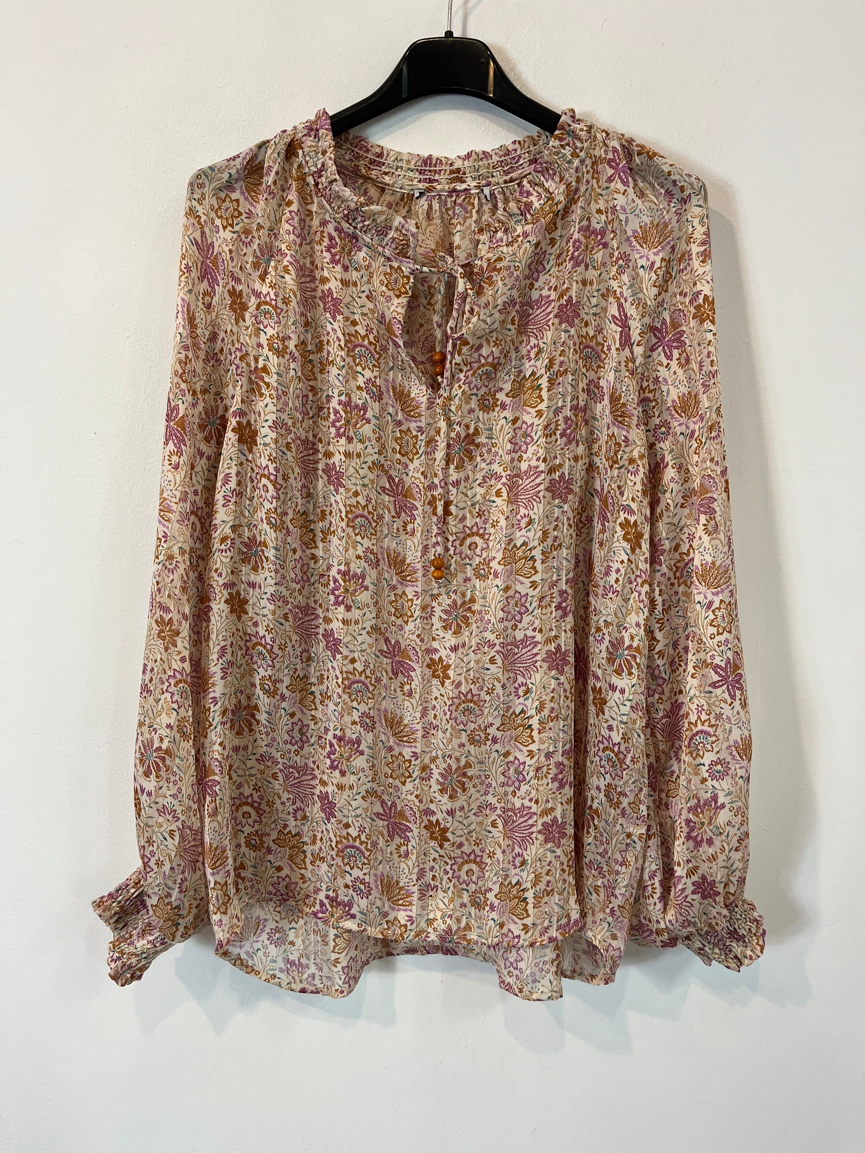 OTRAS. Blusa estampado hilos. T S