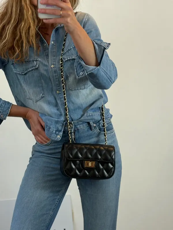 Otras. Bolso negro piel Ubrique