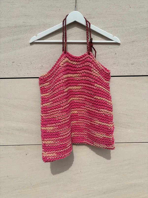 OTRAS. Bolso punto hecho a mano