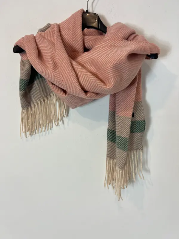 OTRAS. Bufanda tricolor cashmere