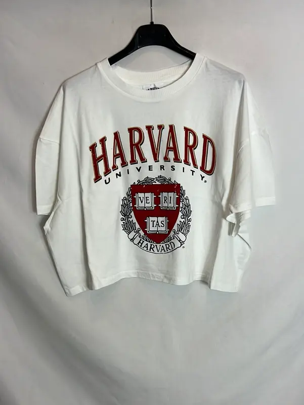 OTRAS. Camiseta crop  HARVARD. T Xl