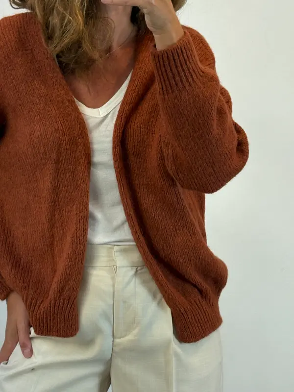 OTRAS. Chaqueta punto caldero. T S/M