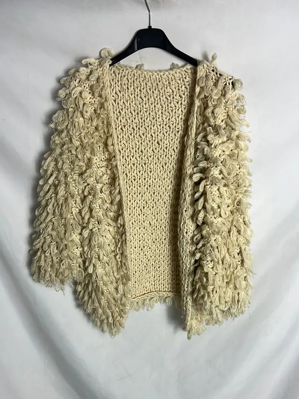 OTRAS. Chaqueta punto textura. T S/M