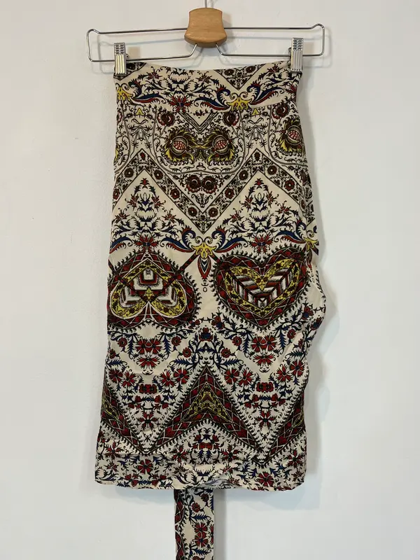 OTRAS. Falda midi cruzada T.u(s/m)