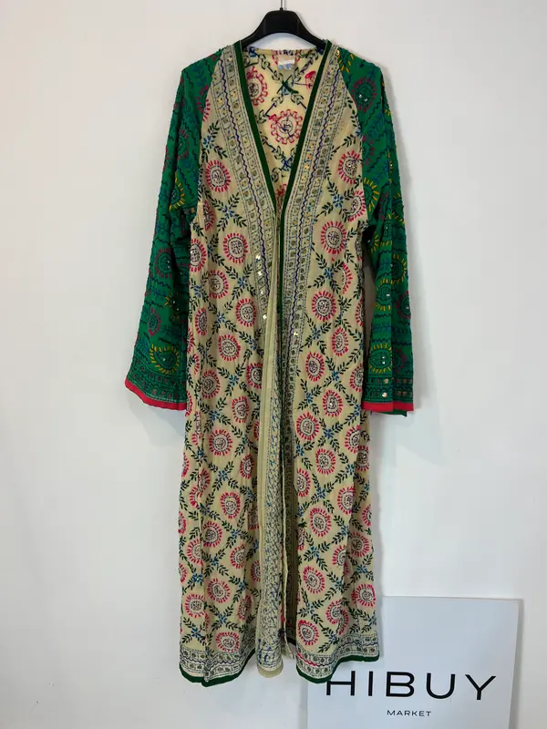 OTRAS. Kimono multicolor bordado TU(s/m)