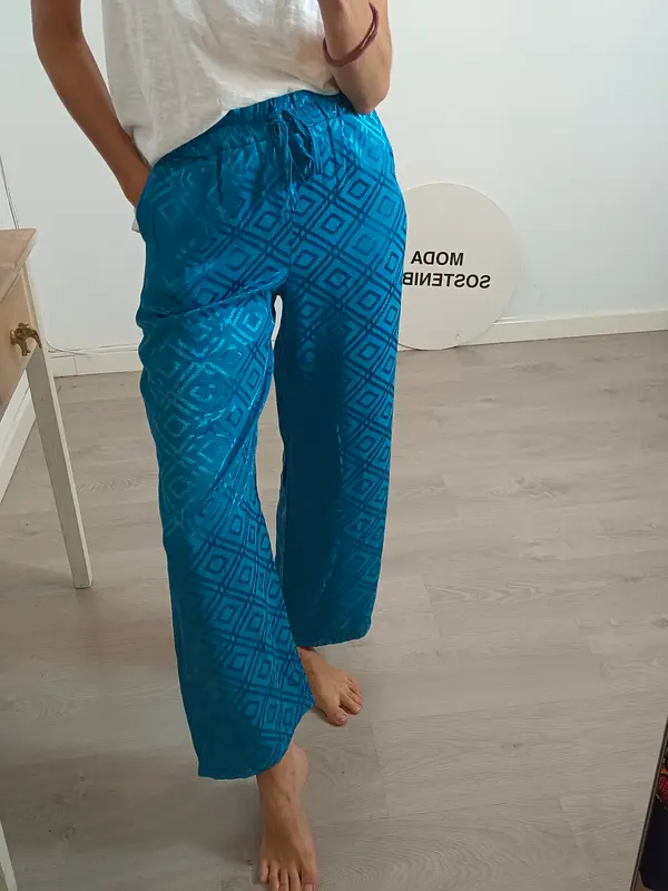 OTRAS. Pantalón fluido rombos TU(s)