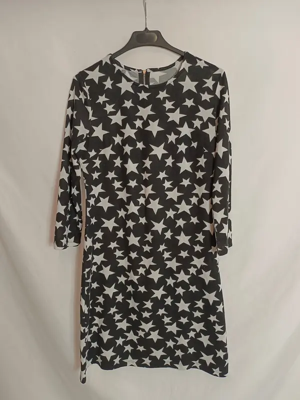 OTRAS. Vestido punto estrellas T.u(S)
