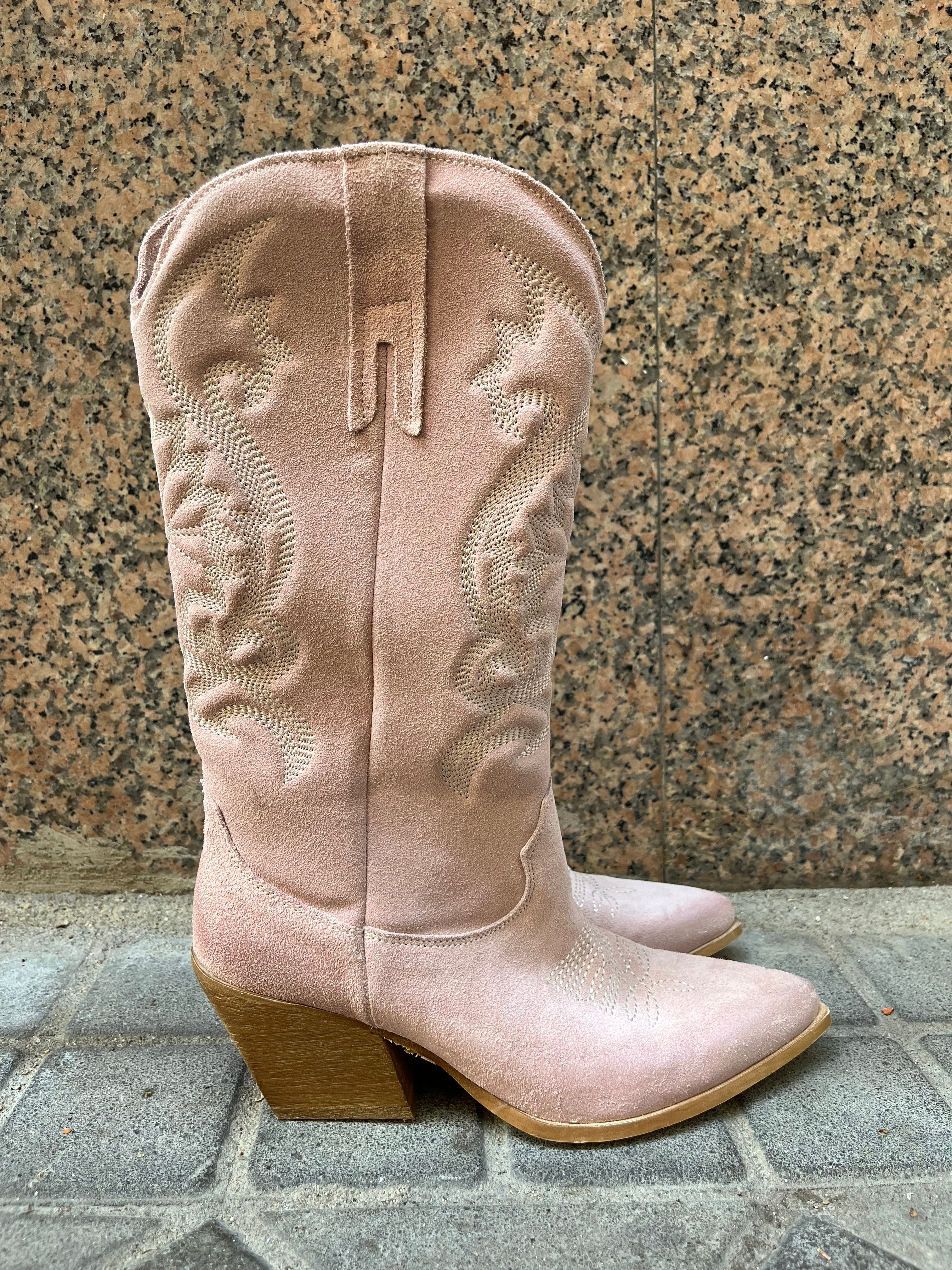 OVYÉ. Botas camperas piel . T 40