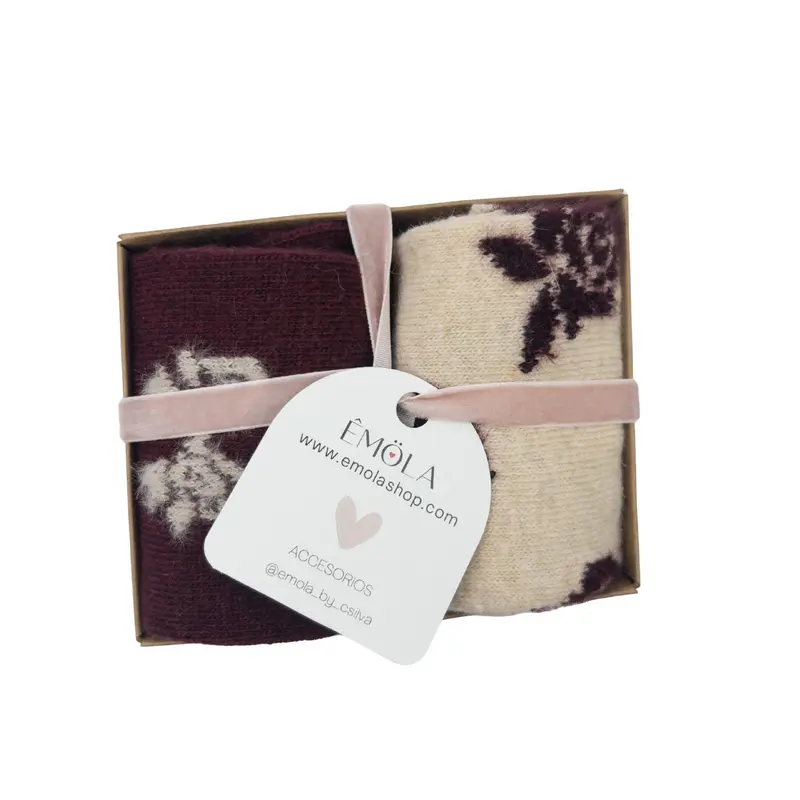 Pack calcetines floral