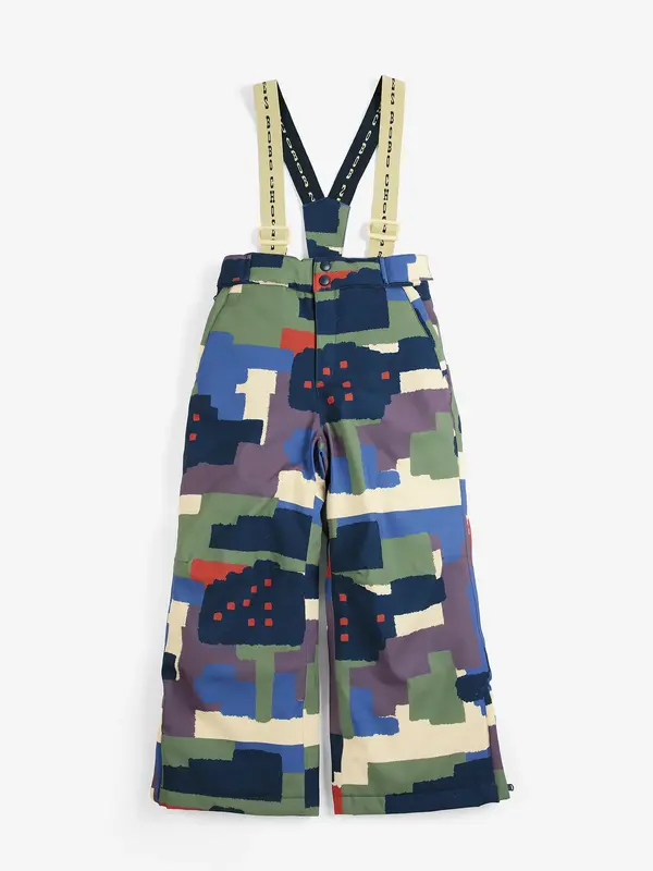 Paint Forest all over ski pants