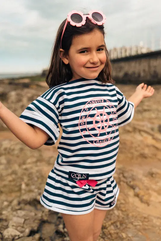 Pantalón Born to Conquer the Ocean rosa