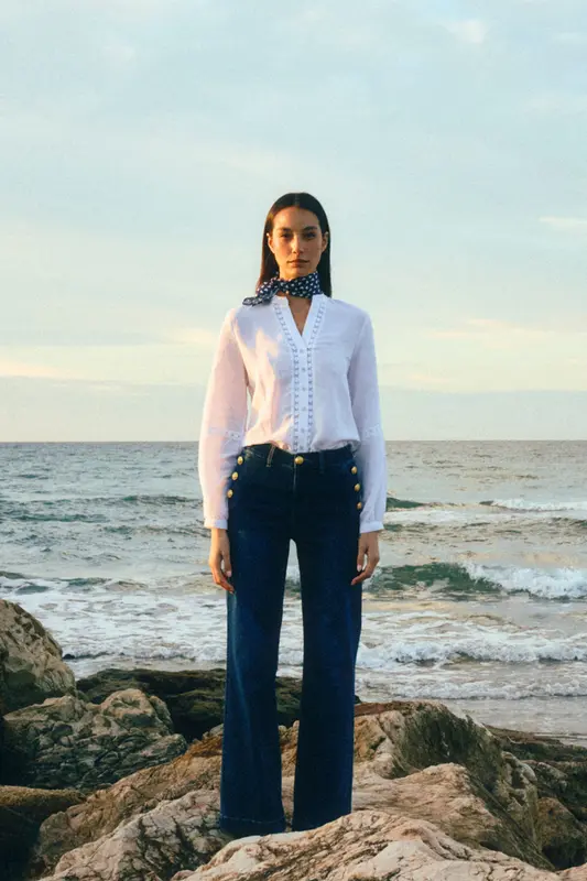 Pantalón Brújula Azul