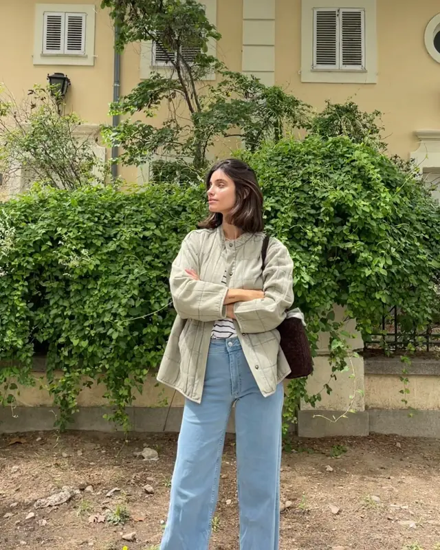 Pantalón denim culotte T.36
