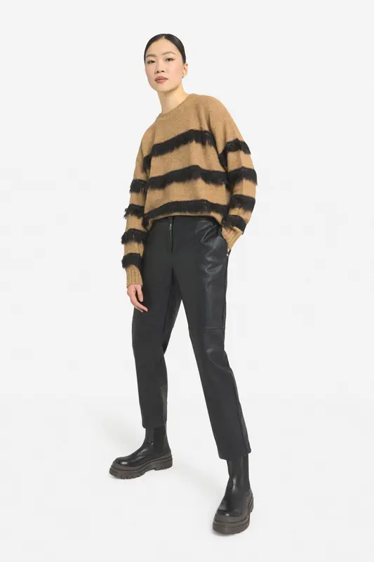 Pantalón ecopiel negro Ottod'ame