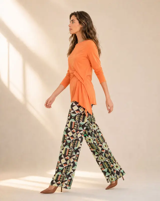 PANTALÓN FLARE EST. GAUCHO
