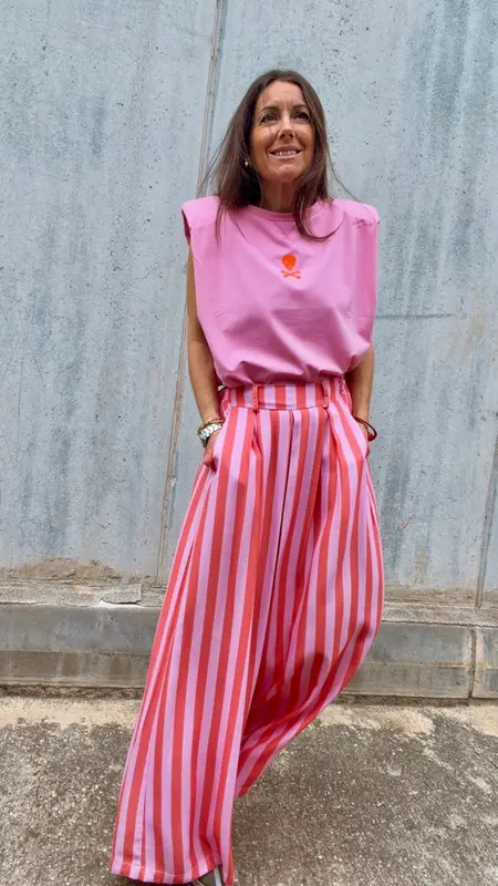 Pantalón “flight” stripe mood🙌