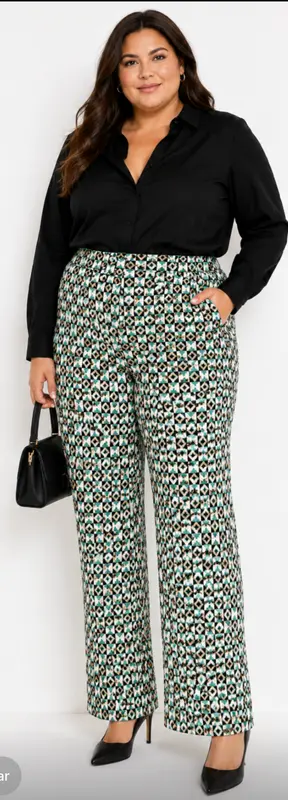 Pantalón Geometric Chic