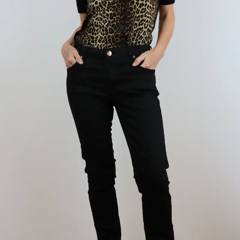 Pantalón negro básico Zara