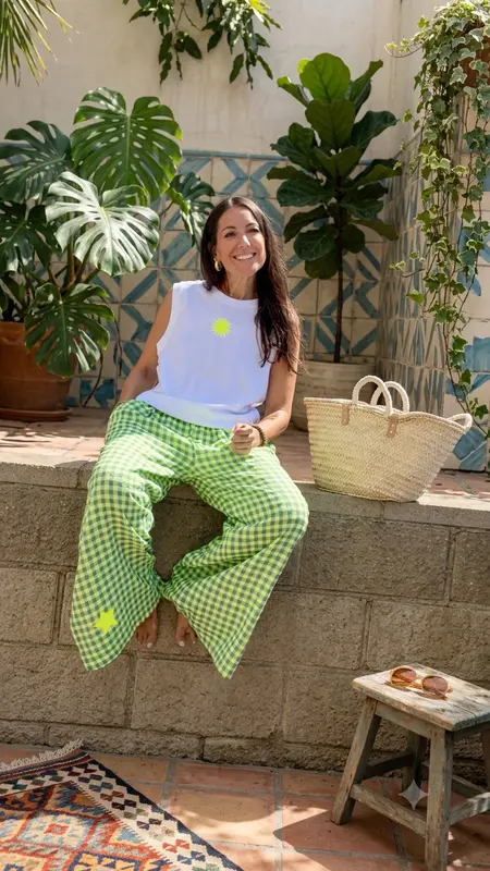 Pantalón “Palazzo Limoncello”