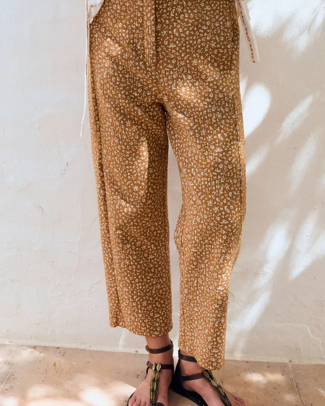 Pantalón RAYAN Moustard flowers