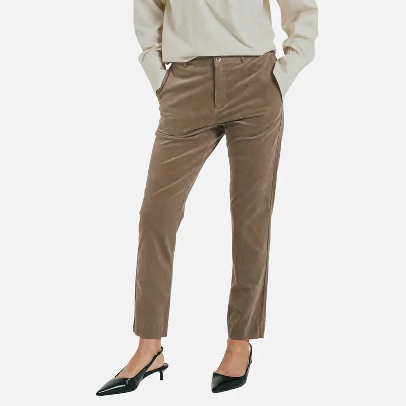 Pantalón recto efecto pana - Freequent