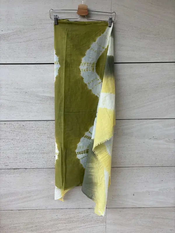 Pareo/pañuelo estampado verdes