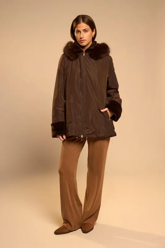 Parka Giudita Chocolate