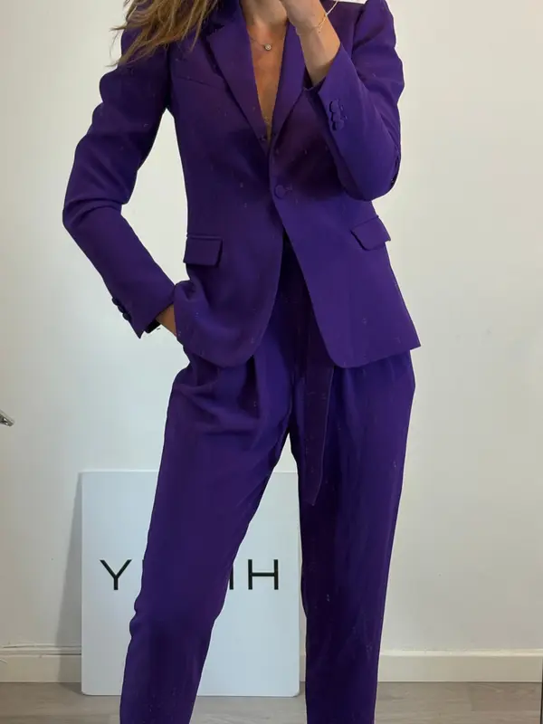PAROSH. Total look morado  T.u(34/xs)