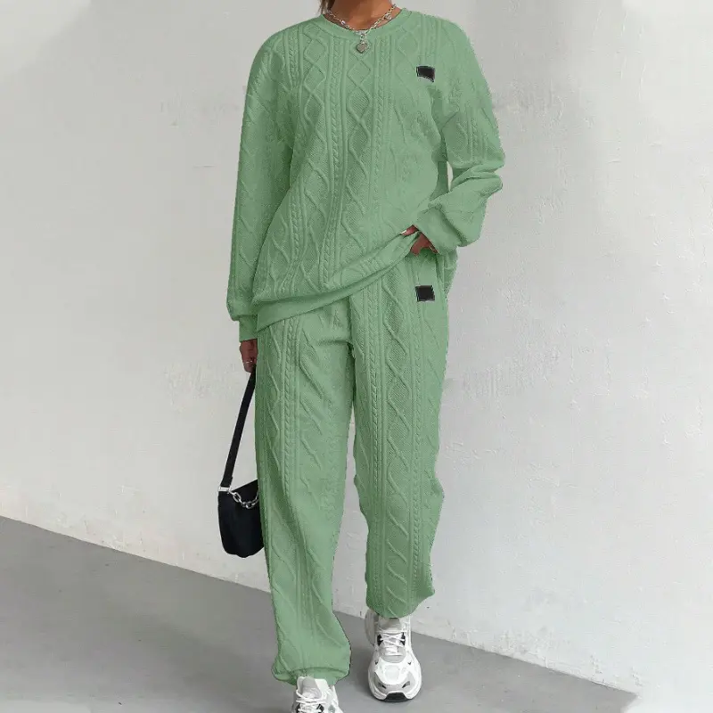 Patricia | Conjunto de Punto de Jersey y Pantalón