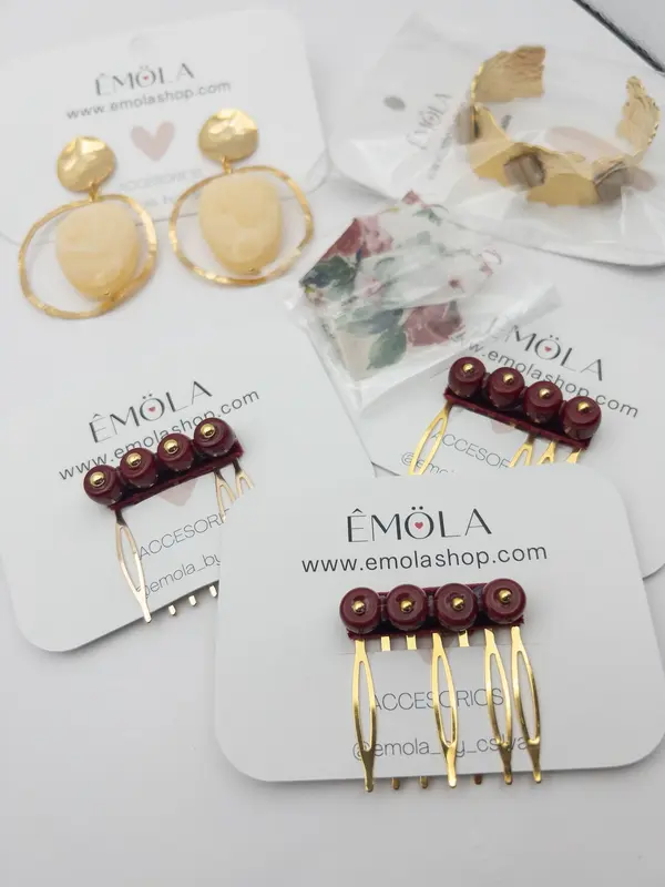 Pendientes Aro BEIGE