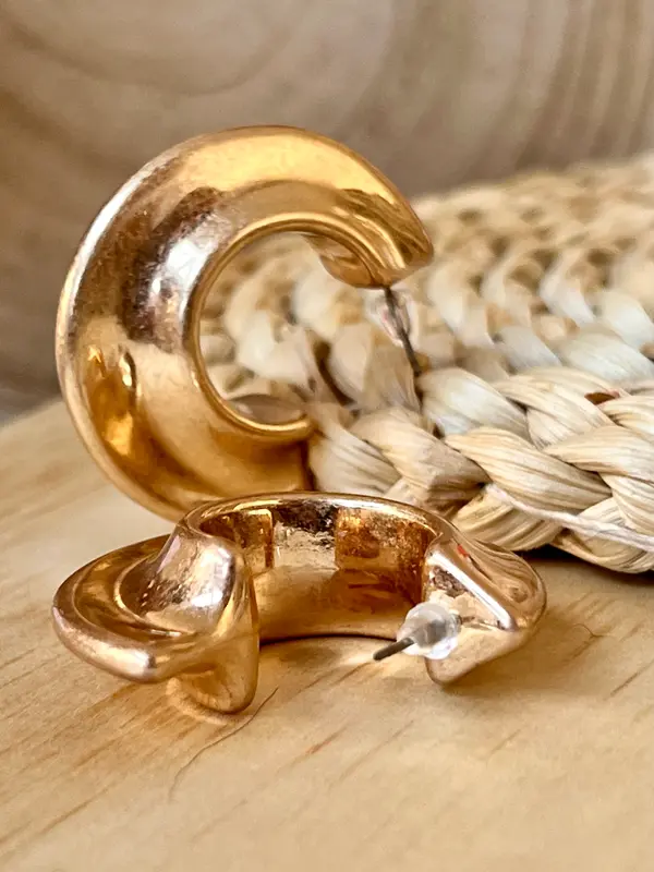 Pendientes Aro Relieve Droado