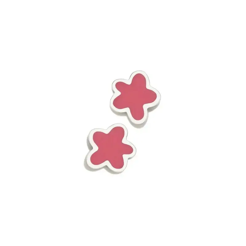 PENDIENTES CORAL FLOR