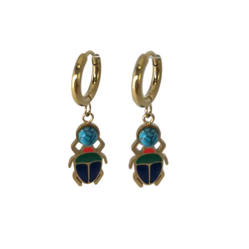 Pendientes Escarabajos
