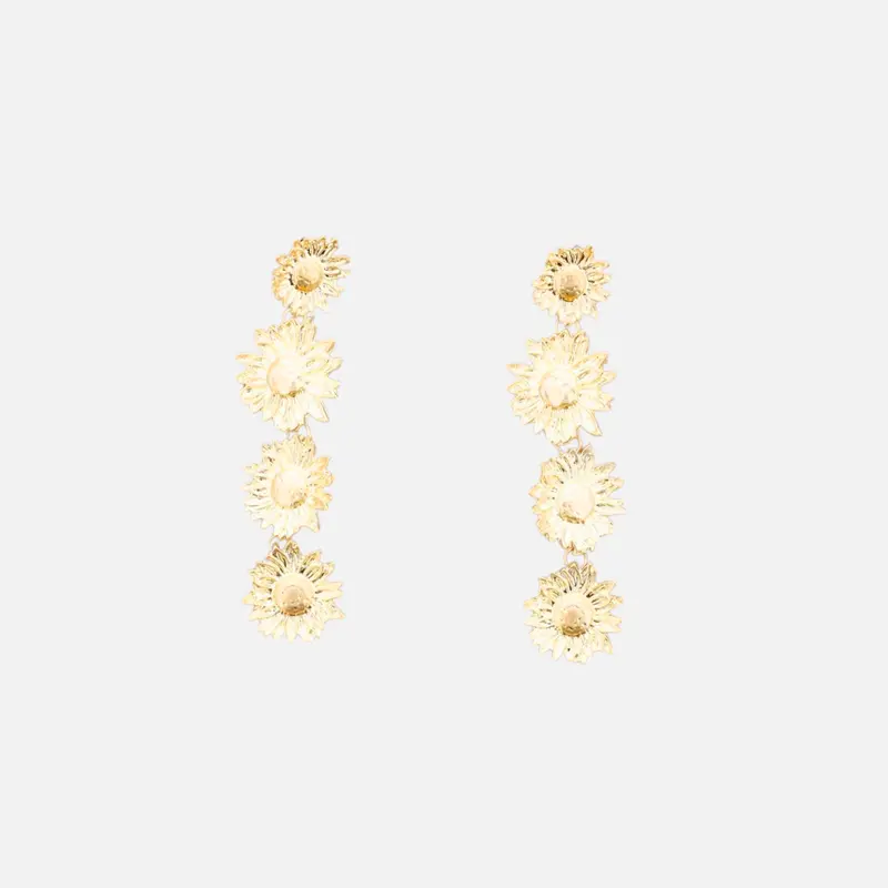 Pendientes flor
