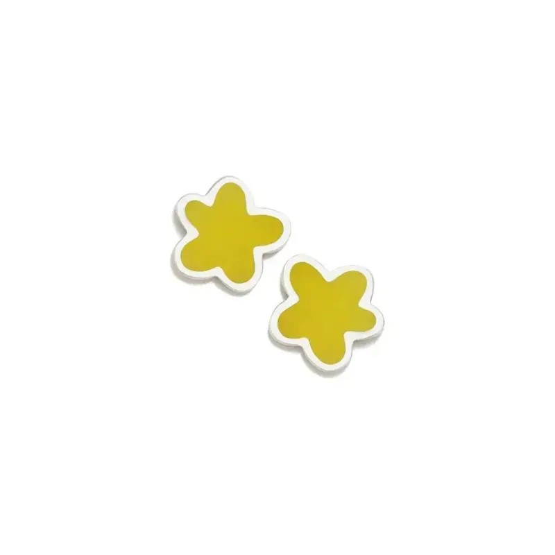 PENDIENTES LIMA FLOR